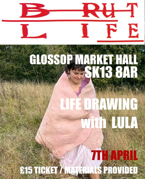 GLOSSOP LIFE DRAWING WITH LULA