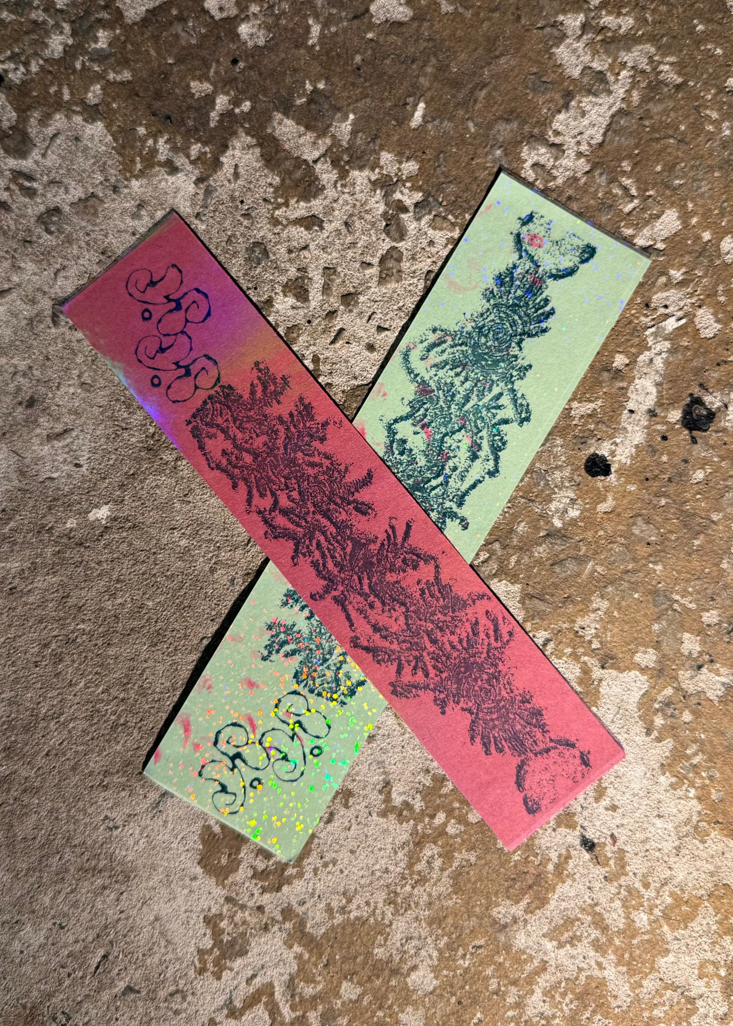 Anna Billany | Bookmark - Green