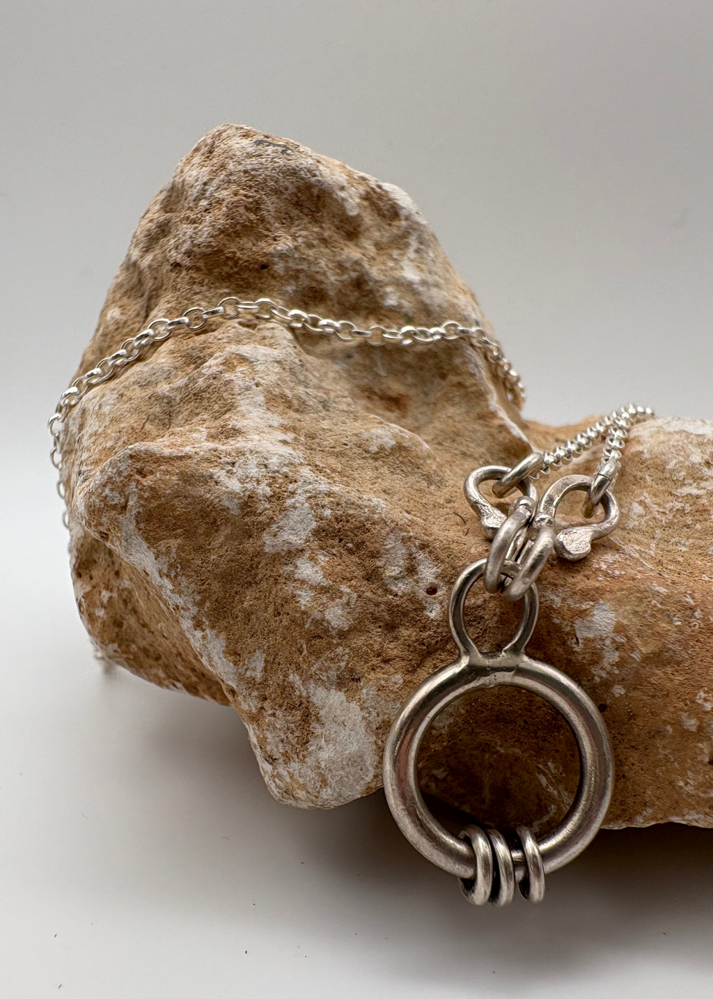 Stroma Silver | Front Clasping Pendant on Chain