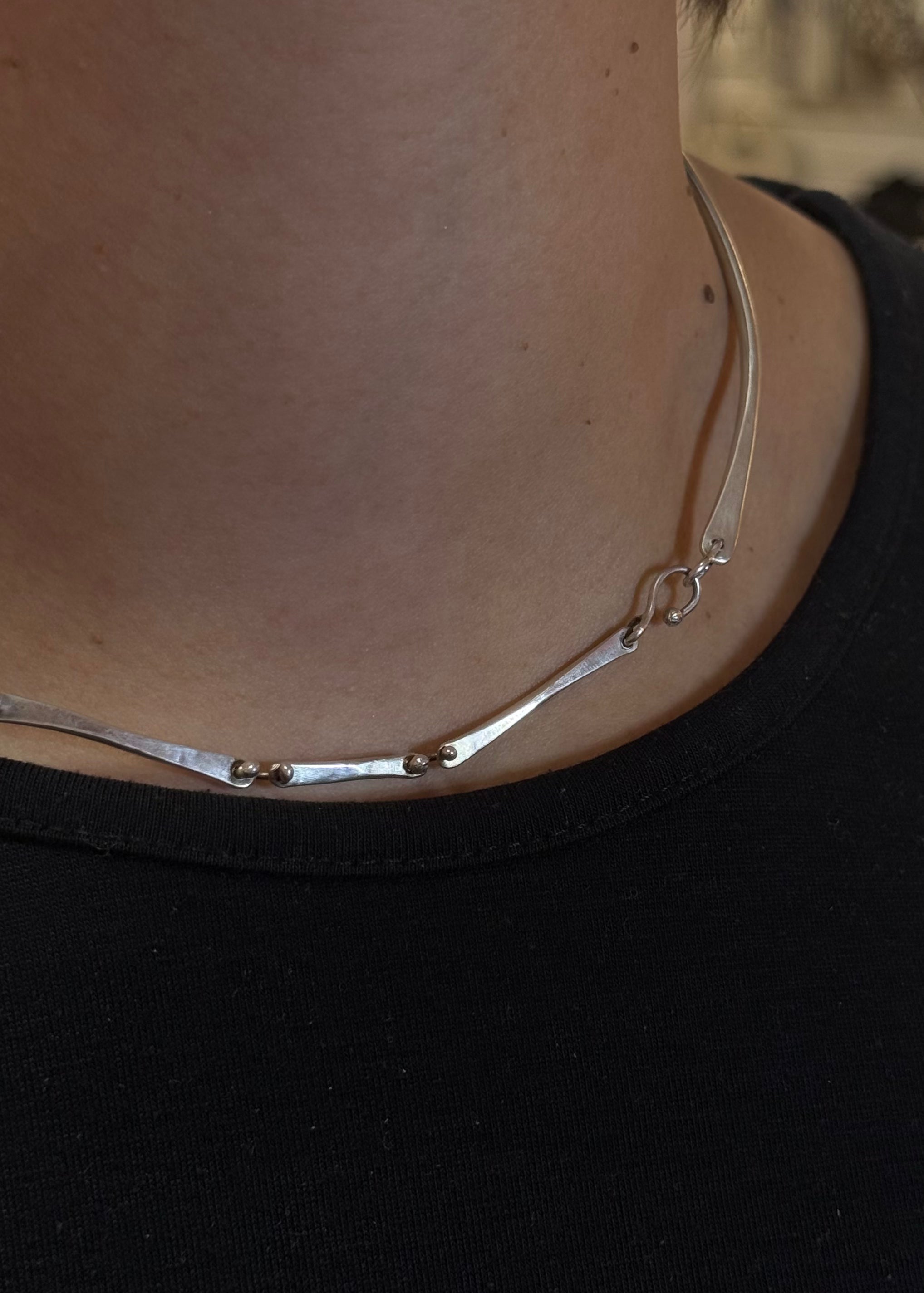 Stroma Silver | Bulls Link Torc