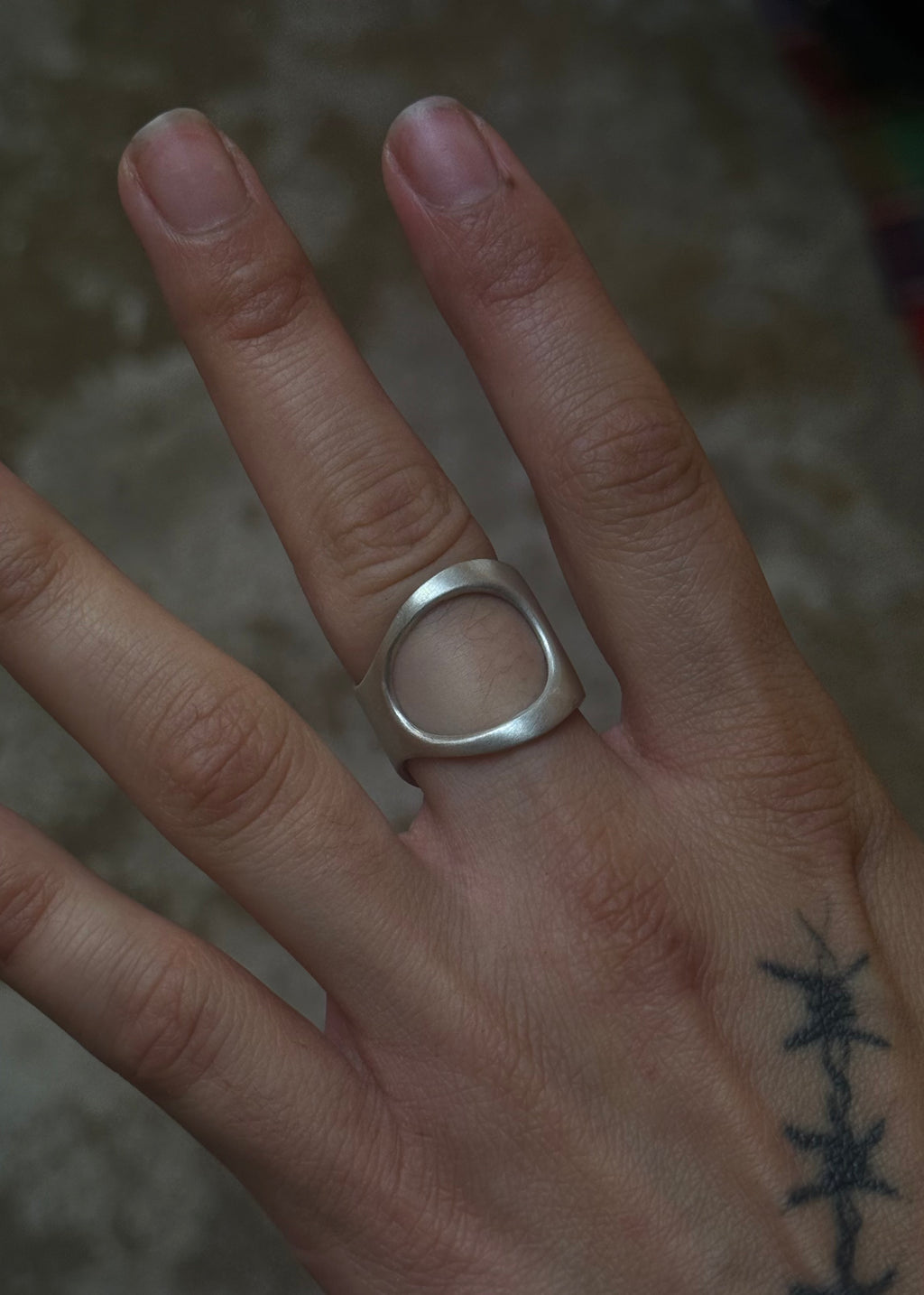 INFERNO Vintage | Abstract Ring