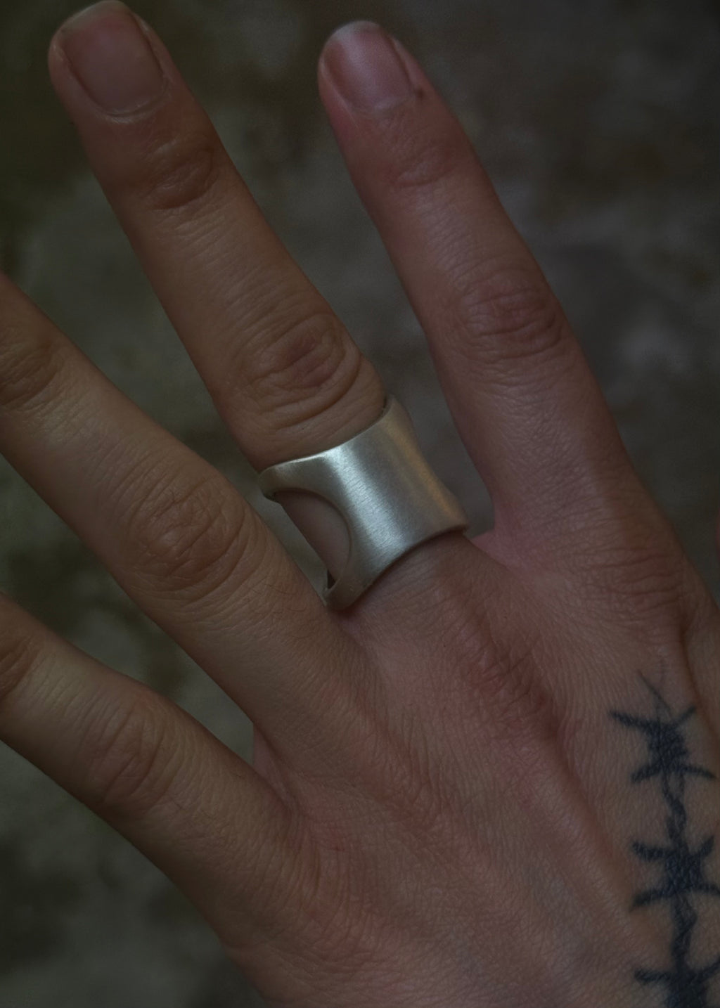 INFERNO Vintage | Abstract Ring