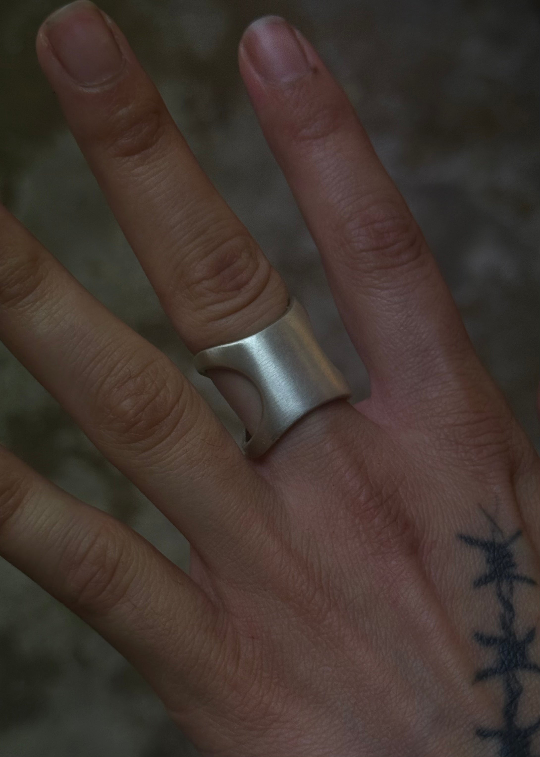 INFERNO Vintage | Abstract Ring