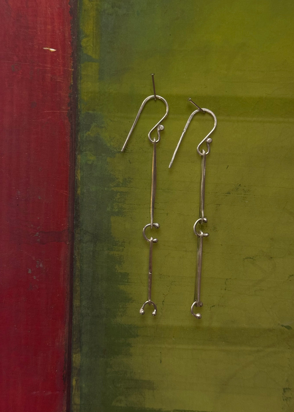 Stroma Silver | Bulls Link Earrings